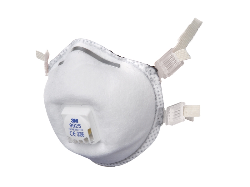 3M 9925 FFP2 Carbon Valved Face Mask