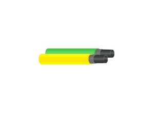 Green and Yellow Twin Deadman Hose