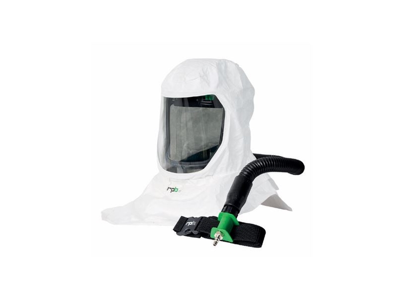 Safety T-Link QC Hood, Hard Hat, Breathing Tube, C40